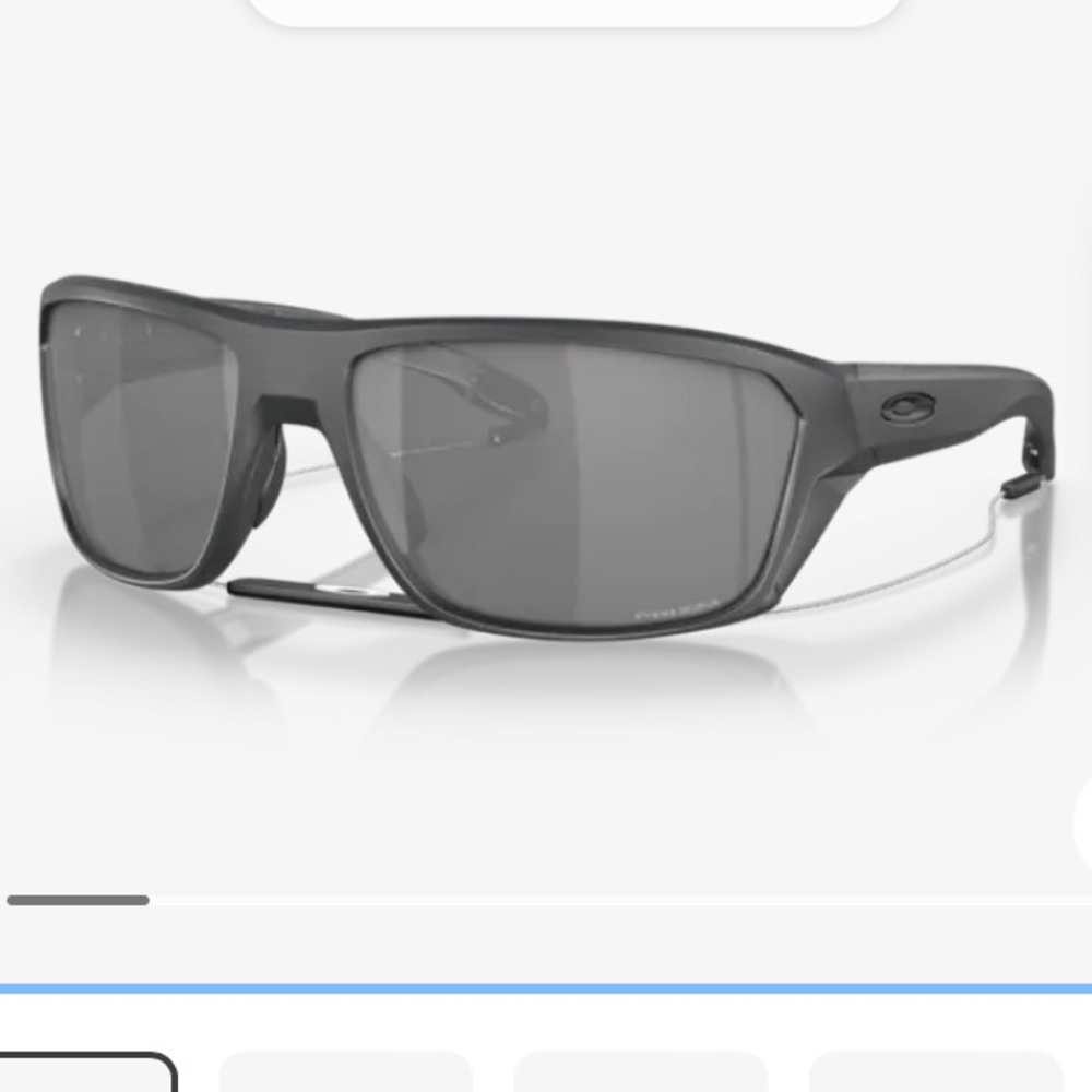 NWT split Shot Oakley Sunglasses- Matte carbon frame and prizm black lenses